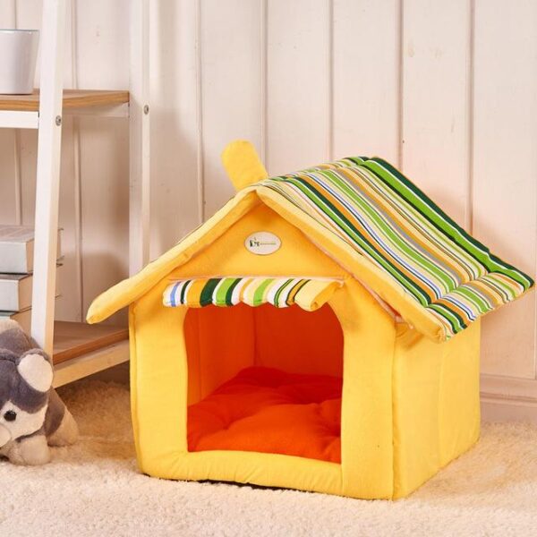 New fashionable striped pet bed for small-medium dogs or your cats - Image 5