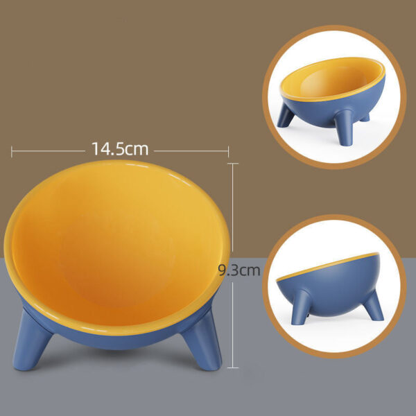 Cat Dog Bowl With Stand Pet Feeding Food Bowls Dogs Bunny Rabbit Nordic Color Feeder Product Supplies Pet Accessories - Image 3