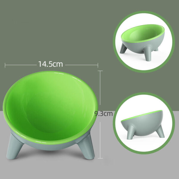 Cat Dog Bowl With Stand Pet Feeding Food Bowls Dogs Bunny Rabbit Nordic Color Feeder Product Supplies Pet Accessories - Image 2