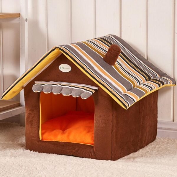 New fashionable striped pet bed for small-medium dogs or your cats - Image 2