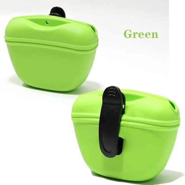 green quick rewards pouch for pooch treats