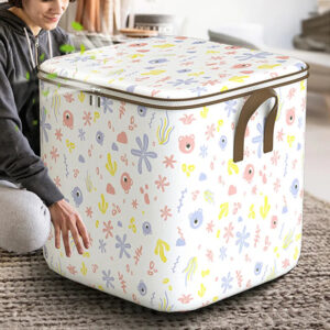 Super colorful fun storage bin