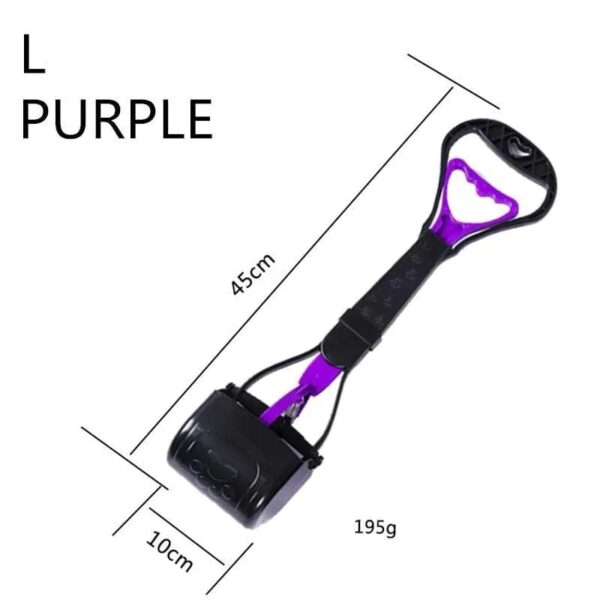 Neon Purple Colored Super Pooper Scooper with Sizes