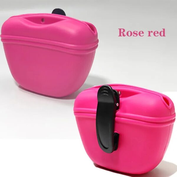 rose red quick rewards pouch for pooch treats