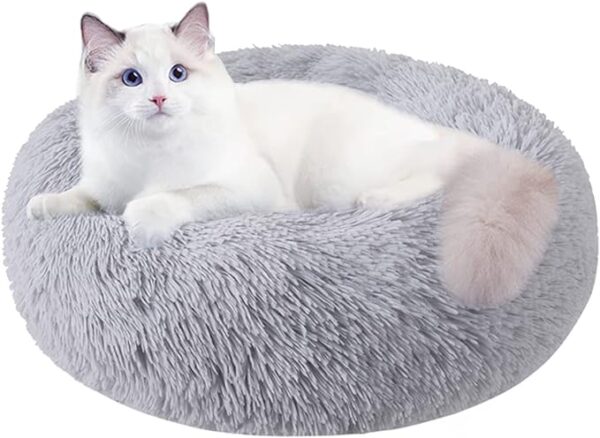 super awesome fluffy cat bed