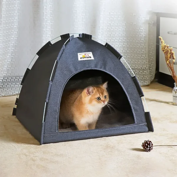 Pet Cat Tent Cave Hut Cat Sleep House For Kitten Puppy Playpen Cage Basket Cat Nesk Kennel Small Dog House Bed Chihuahua - Image 3