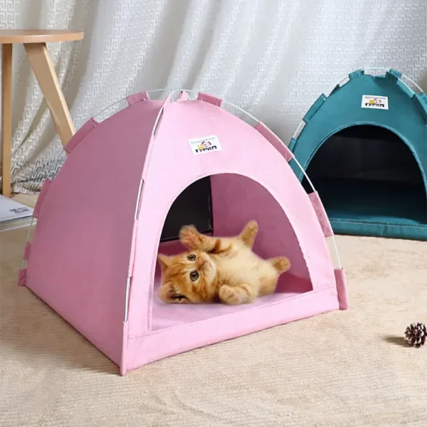 Pet Cat Tent Cave Hut Cat Sleep House For Kitten Puppy Playpen Cage Basket Cat Nesk Kennel Small Dog House Bed Chihuahua - Image 5