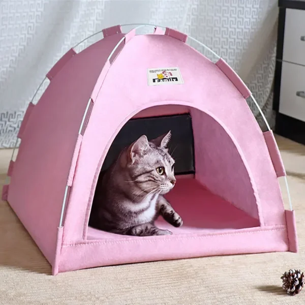 Pet Cat Tent Cave Hut Cat Sleep House For Kitten Puppy Playpen Cage Basket Cat Nesk Kennel Small Dog House Bed Chihuahua - Image 6